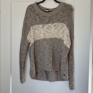Gray Roxy sweater